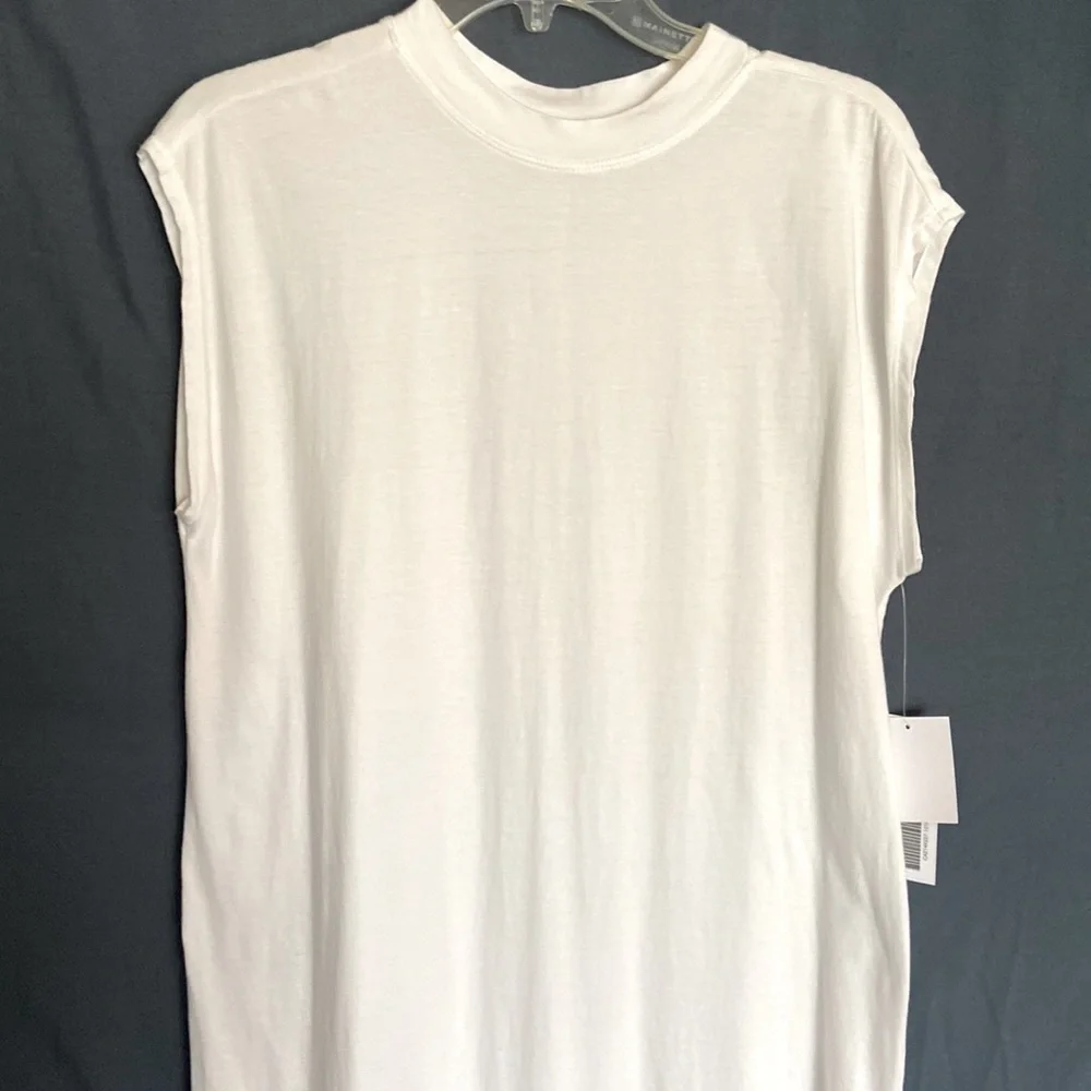 JUSTFAB Dress-NWT-Young Women Sz-S- Versatile White Beach/Pool/Robe/Coverup/Maxi